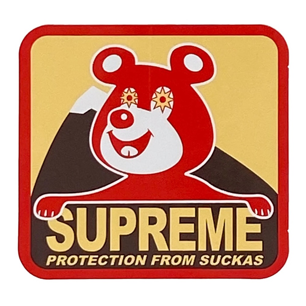 Supreme Bear sticker